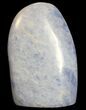 Polished, Blue Calcite Free Form - Madagascar #71462-1